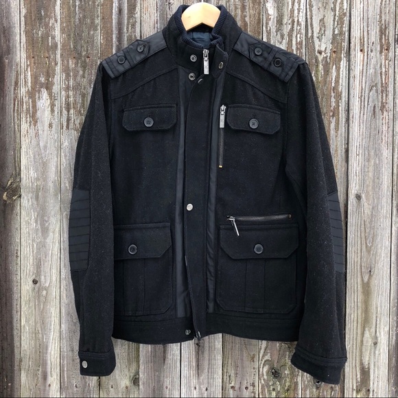 (Men’s S) Black INC International Concepts Wool jacket - Picture 1 of 4